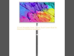 32-дюймовый вращаемый смарт-телевизор с сенсорным экраном для интерактивных выставок и мероприятий