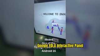 iBoard, сертифицированный Google EDLA, Android 16
