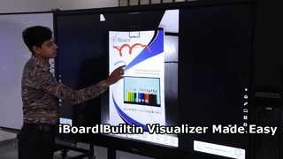 Встроенный визуализатор для интерактивного дисплея iBoard