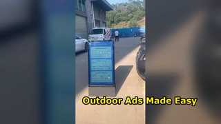 iBoard наружные портативные цифровые вывески