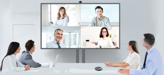 сплав алюминия индикаторной панели умной доски iBoard 98inch взаимодействующий для бизнес-конференции