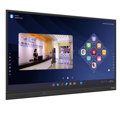 iBoard 75 86 дюймовый умный сенсорный экран интерактивный доска дисплей интерактивная доска для классной комнаты
