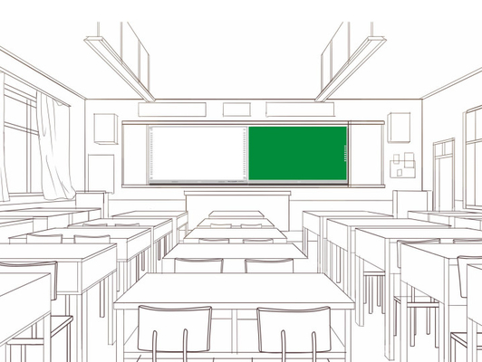 Университетская школа интерактивный Smart Black ChalkBoard Whiteboard Greenboard Touch Panel Дисплей 75 86 98 дюймов для обучения
