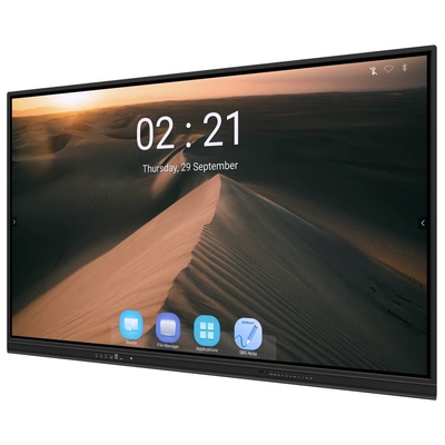 Android 13 IR Интерактивная доска для доступа к интерфейсу Finger Touch 65 75 86 дюймовый 4K Smart Panel Дисплей с Wi-Fi RJ45 беспроводное использование для встреч в офисе школы