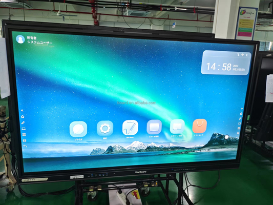 Многоприкосновение Android 13 iBoard Интерактивная доска Win Touch Panel Дисплей Умный монитор для обучения