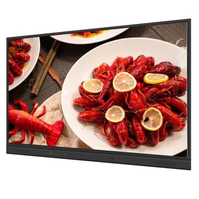 LCD Smart Board Android 13 55 65 75 86 98 дюймов 40 точек касания Белая доска телевизора Монитор экрана USB TYPE-C Дисплей для детей