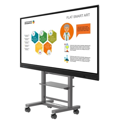 4K разрешение 86 дюймов Led Smart Board Все в одном компьютере Интерактивный плоский панельный дисплей для встреч и обучения