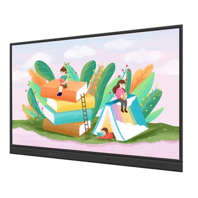 Интерактивный сенсорный экран Whiteboard 65 75 86 98 дюймов USB HDMI 20 точек Android 13 8+128G PC OPS дисплей для школ