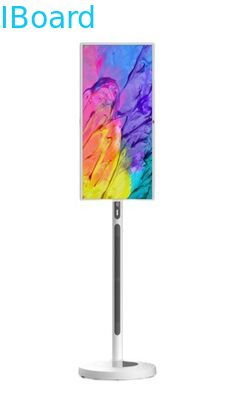 32-дюймовый портативный киоск с сенсорным экраном и 10-точечным интерактивным емкостным дисплеем