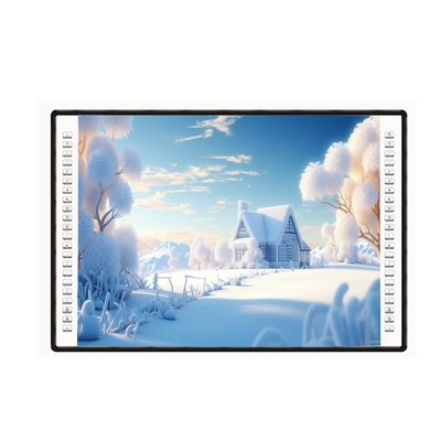 Интерактивная проекторная доска 4K 82 85 102 дюймовая боковая панель 10 сенсорных точек USB ПК ручка пальцем писать Белая доска для школ