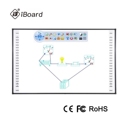 Фабрика Iboard предоставляет 102-дюймовую умную сенсорную доску Интерактивная доска с проектором для класса