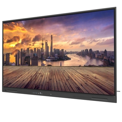 Двойная система 65 75 86 дюймов Smart 4K Интерактивная Белая Доска Офисная видеоконференция с мобильным стендом