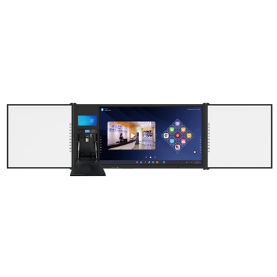 75-дюймовый Android Windows All In One интерактивный плоский дисплей с 20 точками прикосновения 13MP Камера и 6Mic Визуализатор