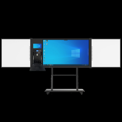 75-дюймовый Android Multi Finger Pen Touch 4K UHD LED Smart Blackboard Google PC Камера Сканер микрофона Встроенный с подвижной стойкой