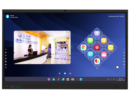 Android/window LCD Anti-Glare Interactive Smart board Multi Touch Screen Interactive Whiteboard для встречи в школе