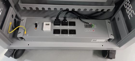 CE AC зарядка DC зарядка и USB Type-A Type-C хранилище IPad зарядка тележка мобильный зарядный шкаф с колесами