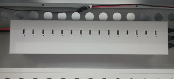 CE AC зарядка DC зарядка и USB Type-A Type-C хранилище IPad зарядка тележка мобильный зарядный шкаф с колесами