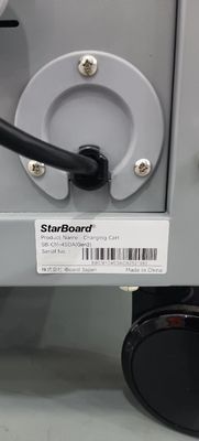 CE AC зарядка DC зарядка и USB Type-A Type-C хранилище IPad зарядка тележка мобильный зарядный шкаф с колесами