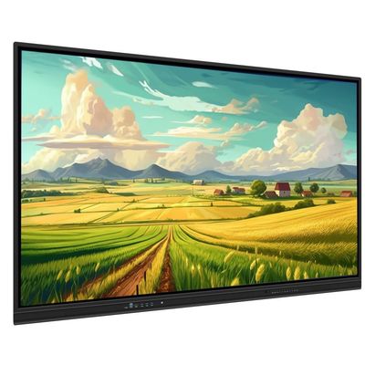 Iboard EDLA Google Сертифицированный Android 13 Multi Window Whiteboard Программное обеспечение Спикер Микрофон Камера Мобильный стенд необязательно