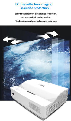 iBoard Дешевый лазерный портативный проектор DLP 4K Whiteboard Ультра короткий проектор для классов Школьные учебные доски