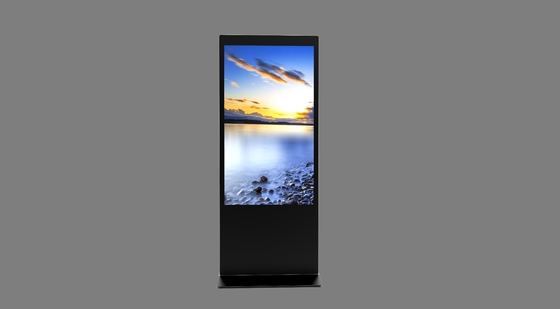 Внутри 43 дюймовый пол стоящий на заказ дизайн супермаркет LCD рекламный дисплей стенд цифровой вывески киоск