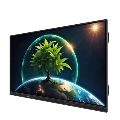 LCD Smart Board 86 дюймов Android 14 с 8+128G 40 точек доступа wifi bt hdmi калиброванное программное обеспечение для школьных офисных работ