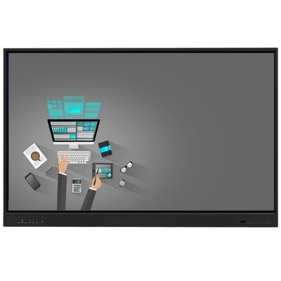 Новейший Android 14 LCD Smart Board 75 "Интерактивная плоская панель для образования рабочего места