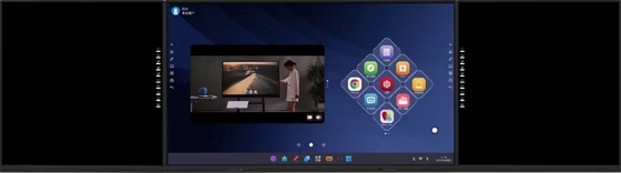 iBoard Школьное обучающее оборудование Многофункциональное записываемое умное взаимосвязь Цифровая ЖК-карта для письма