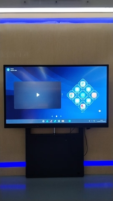110 дюймовый IBoard Интерактивная доска с сенсорным экраном Телевизор Интерактивная доска с 48-мегапиксельной камерой, дисплей с сенсорным экраном 4K UHD, время отклика 8 мс, ОС Android, открытая экосистема приложений для школьных конференций