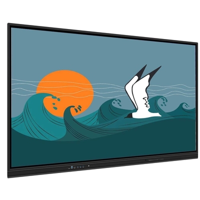 Метод сенсорного тома Finger Pen Smart Board с встроенными динамиками LCD Smart Board 65 75 86 98 дюймов Учебное программное обеспечение Запись экрана Скриншот Беспроводной обмен для обучения кабинет класса