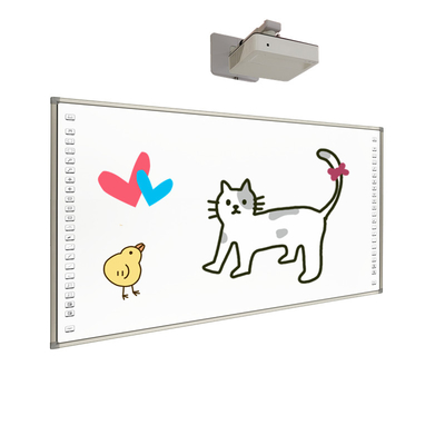 Доска репроектора 102 дюймов взаимодействующая, касание Whiteboard USB Multi