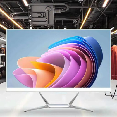 Фабрика OEM 21.5 '23.8' 27 дюймовый настольный монитор с встроенной веб-камерой Все в одном Android и Win система с емкостным сенсорным устройством