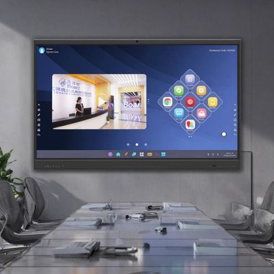 Iboard Factory Direct 75 дюймовый 4K Multi Touch Smart Screen Интерактивный плоский панельный дисплей Белая доска для встреч и обучения