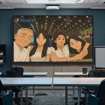 4 3 Ratio Iboard Интерактивная доска с подключением VGA и Android 11 8 64G