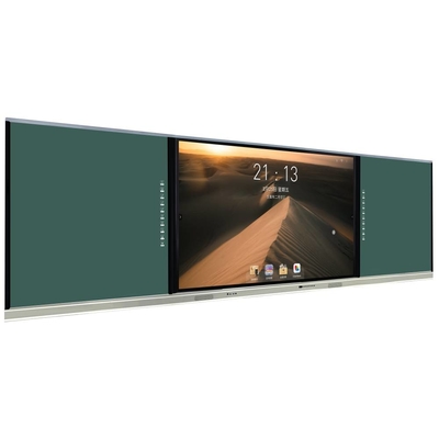 School Blackboard Teaching Green Board Multimedia Push-pull Whiteboard Magnetic Large Blackboard For Training And Classes Use