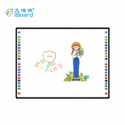 IBoard Factory Direct Smooth Glossy Plastic Surface Infrared IR Interactive Whiteboard Для перо/письма на пальце Факультативная боковая строка 22 короткие пути
