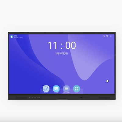 86-дюймовый Google EDLA сертифицированный интерактивный смарт-панель. Android 13 с встроенной системой наслаждения.