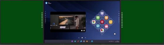 IBoard Factory Direct Университетская школа Интерактивный умный черный крестикКлетка Маркерная ручка Белая доска Зелёная доска Сенсорная панель Дисплей 75 86 98 дюймов Для обучения Интерактивная плоская панель с подсветной панелью