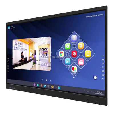 IBoard 4K 75-дюймовый смарт-таблица Lcd интерактивный сенсорный дисплей для преподавания и конференций интерактивная плоская панель