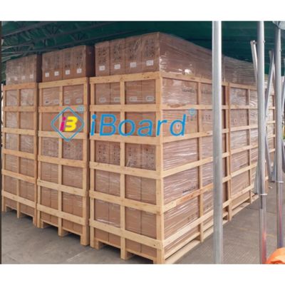 Производитель IBoard 75 дюймов Интерактивная доска Смарт доска Интерактивная плоская панель Умный цифровой сенсорный экран Двойная система Для школьного учебного офиса