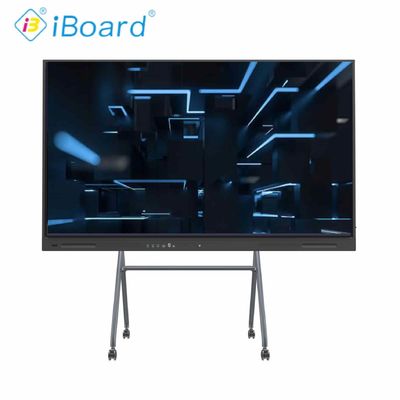 75-дюймовый IBoard Ultra HD 4K Резолюция интерактивный плоский дисплей с цифровой интерактивной доской с многоприкосновным экраном, антиотблески и прочный экран для встреч в классе Учиться