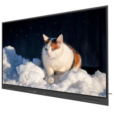 Интерактивный IR-карточка 450 нит 86 дюймов Android 14 Touch Wifi VGA DP USB Облачные ресурсы Умный телевизор Монитор для университетского офиса