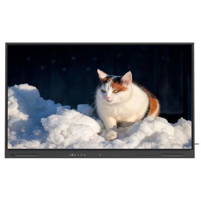 Интерактивный IR-карточка 450 нит 86 дюймов Android 14 Touch Wifi VGA DP USB Облачные ресурсы Умный телевизор Монитор для университетского офиса
