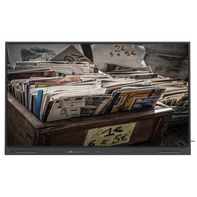 Увеличьте свой бизнес с помощью Black LCD Smart Board с выходом USB и 350cd / m2 WIFI и беспроводный 110-дюймовый монитор