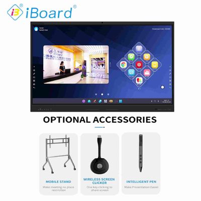 Фабричная цена IBoard 65 дюймовая интерактивная плоская панель с инфракрасным сенсорным экраном и 3G RAM