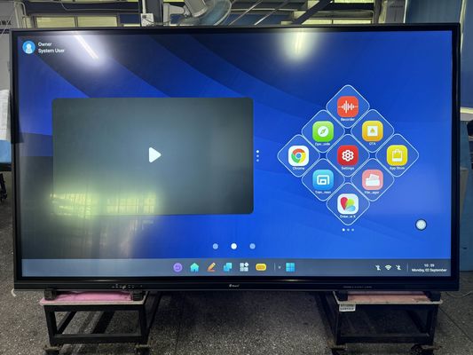 Фабрика оптовой инфракрасный интерактивный доски с HDMI USB соединение пользовательский дизайн интерактивный плоский панель дисплей умный сенсорный доски белый доски с AI fucntion для образования конференции совещание