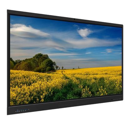 Стенный монтаж интерактивный сенсорный экран 75 дюймовая доска с USB HDMI VGA RJ45 интерфейс обучения программное обеспечение встречи