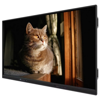 Производитель IBoard 75 дюймов Интерактивная доска Смарт доска Интерактивная плоская панель Умный цифровой сенсорный экран Двойная система Для школьного учебного офиса