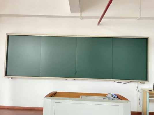 Intelligent Sliding Black Green Whiteboard Compatible With 65/75/86 Inch Smart Panel Touch Whiteboards For Media Classroom University College Office Meetings