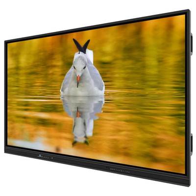 Интерактивная светодиодная доска с Android 14, ультратонким инфракрасным касанием и опциональной камерой и микрофоном для школ и совещаний